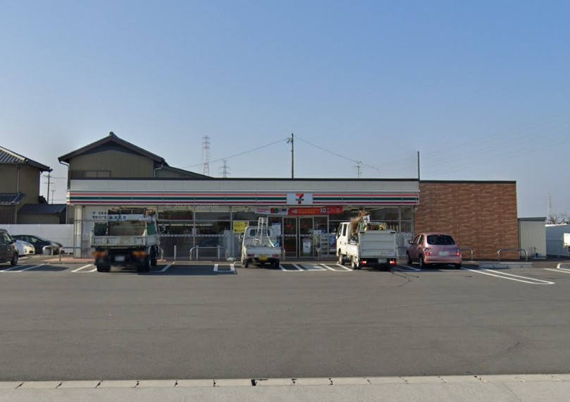 コンビニ　セブンイレブン 弥富西竹田店（コンビニ）まで1162m