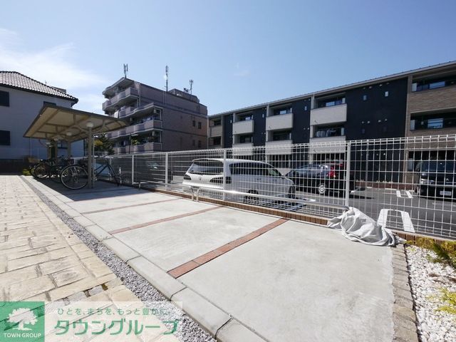 駐車場　★バイク置場の様子★