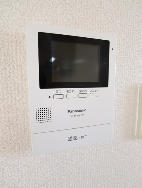 セキュリティ　モニター付きインターホン