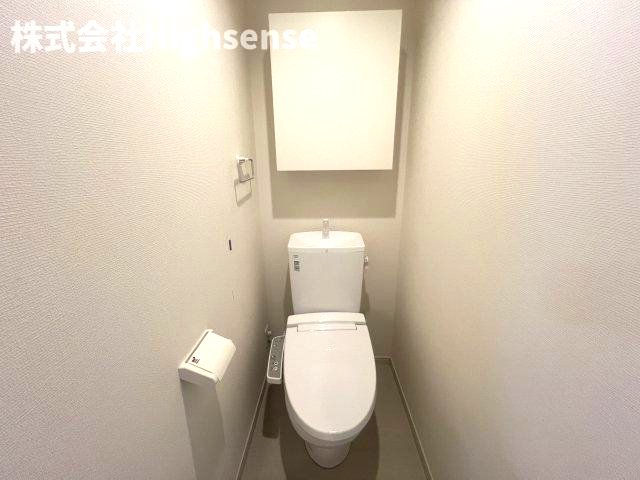 トイレ　ゆったりとした空間のトイレです