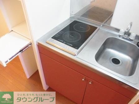 キッチン　電気コンロ
