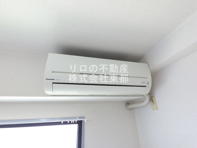 その他設備　エアコンで空調も快適に♪