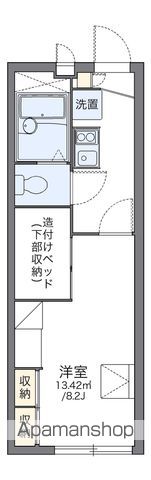 レオパレスステイブルの間取り写真