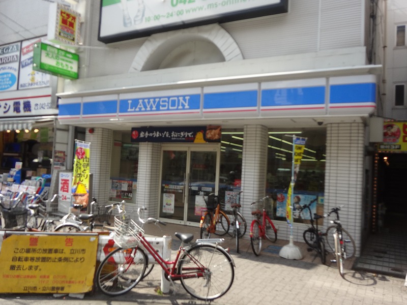 コンビニ　ローソン 立川ウインズ通（コンビニ）まで158m