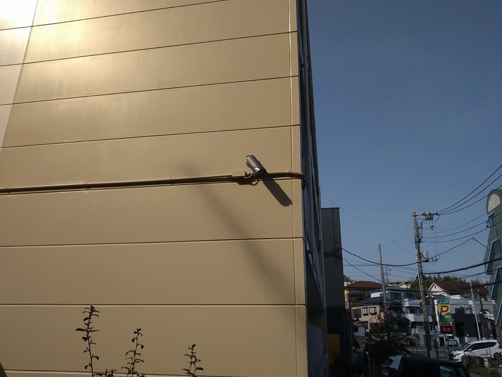 セキュリティ　防犯カメラ設置