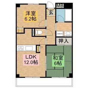 ロイヤルフラット壱番館の間取り写真