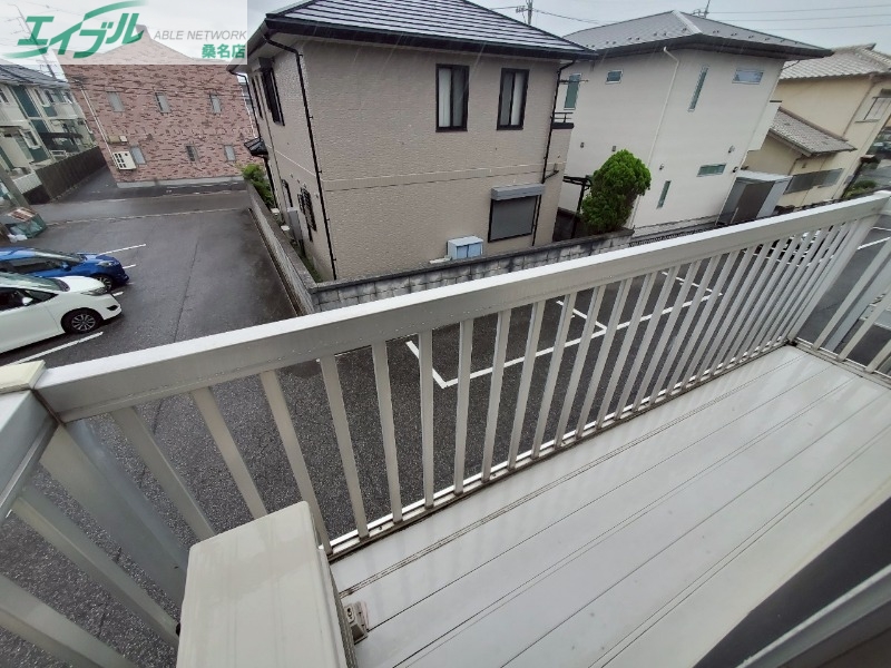 バルコニー　同型別部屋参考写真です