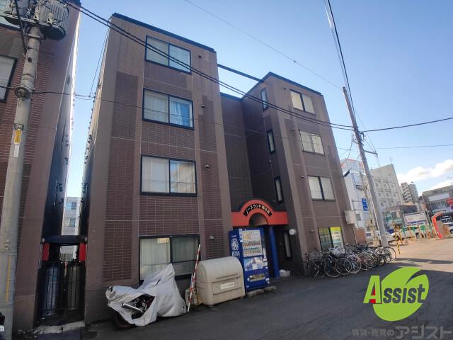 建物外観　札幌市中央区南８条西「ノースランド南８条」