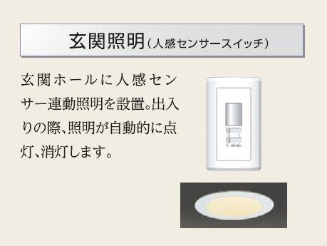 その他設備　人感センサー（イメージ）