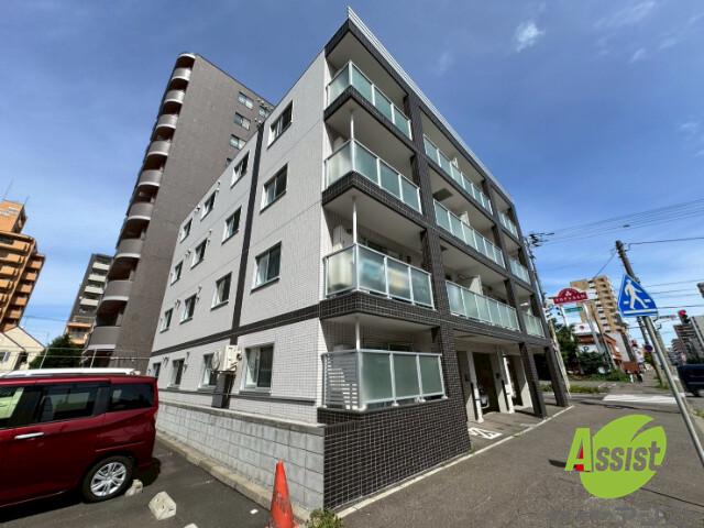 建物外観　札幌市中央区北５条西「ＡＫＲ北円山」