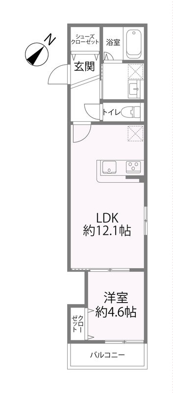 Reglia今里Northの間取り写真