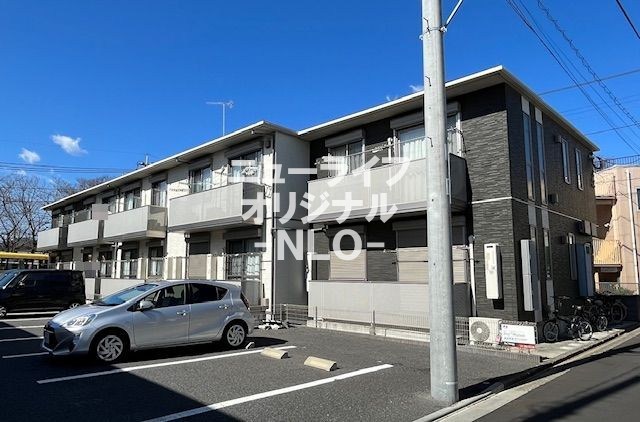 建物外観　安心の品質、積水ハウス施工のアパートです。