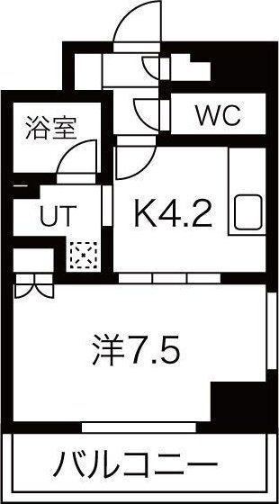 ラフルール連坊の間取り写真