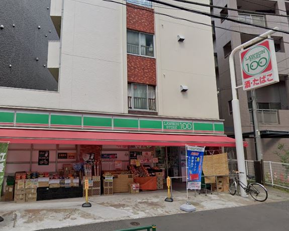 スーパー　ローソンストア100 LS中野南台店（スーパー）まで323m