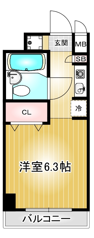 第30プロスパー泉の間取り写真