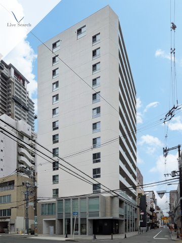 建物外観　Wave on Horie Tower　外観