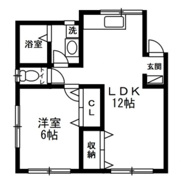 フォルティス大倉山の間取り写真