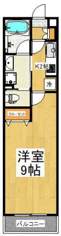 エクセランの間取り写真