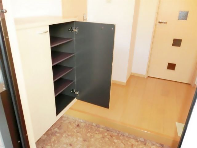 玄関　玄関から見た様子です