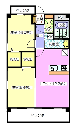 SUN島田の間取り写真