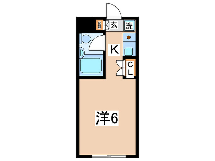 ハイム明峰の間取り写真