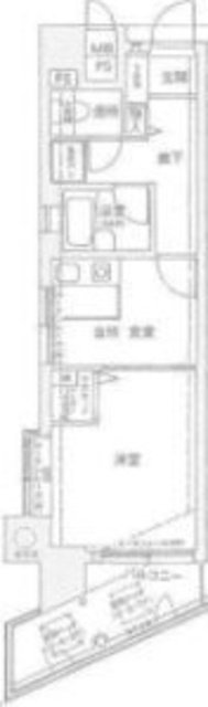 ＪＲ東海道本線 塚本駅 徒歩5分 7階建 築37年の間取り写真