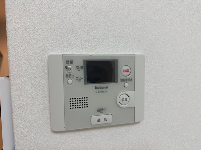 セキュリティ　同物件同号室のお写真です。