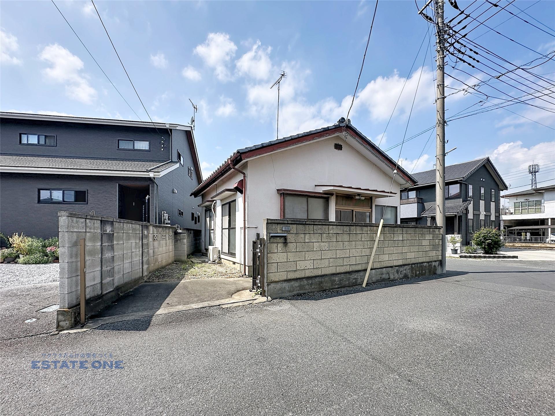 建物外観　平屋一戸建て賃貸物件です！
