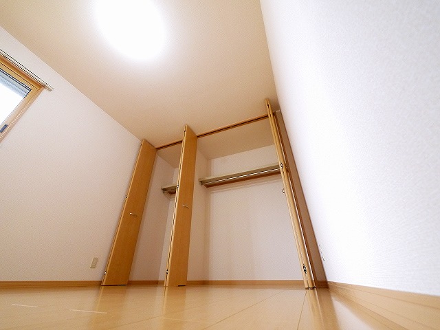 収納　大きなスペースがあり、収納には困りません