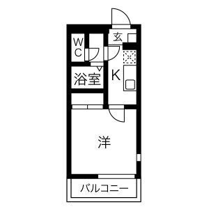 リヴェール長崎の間取り写真