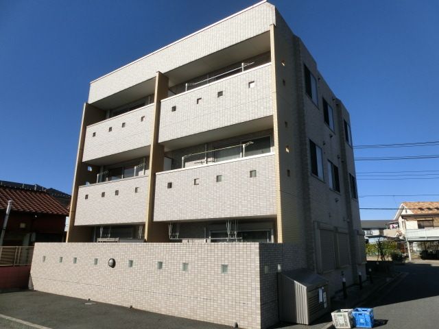 建物外観　経済的なオール電化マンション。