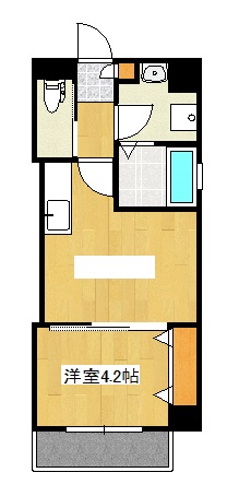 鹿児島市武のマンションの間取り