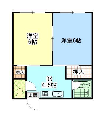 福山不動産ビルの間取り