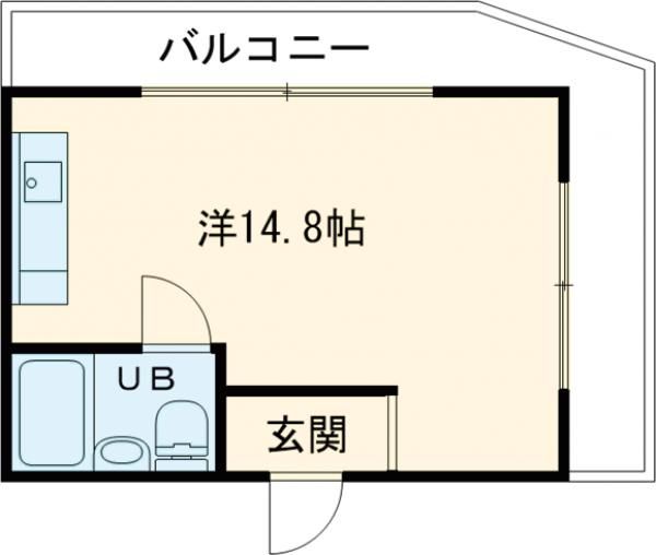 シャトー睦の間取り