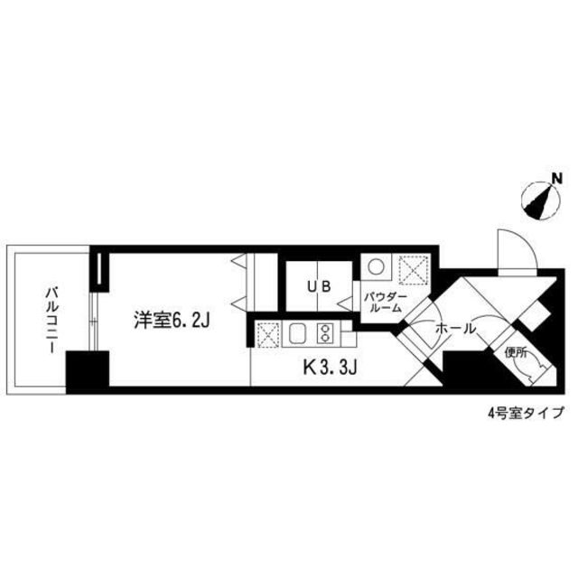 グロースメゾン新横浜の間取り