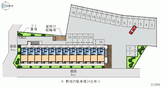 【青梅市千ヶ瀬町のアパートのその他共有部分】