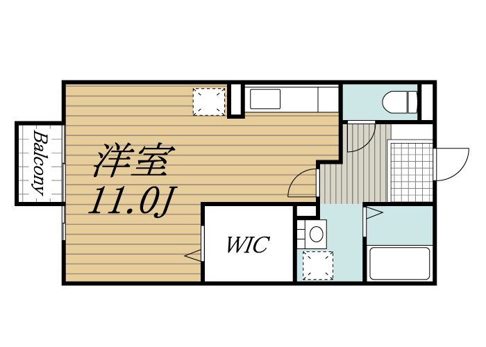 シャルムB_間取り_0