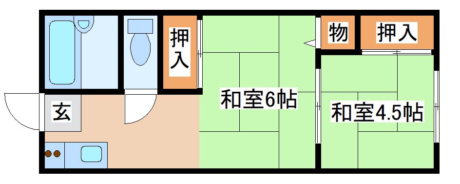 小西ビルの間取り