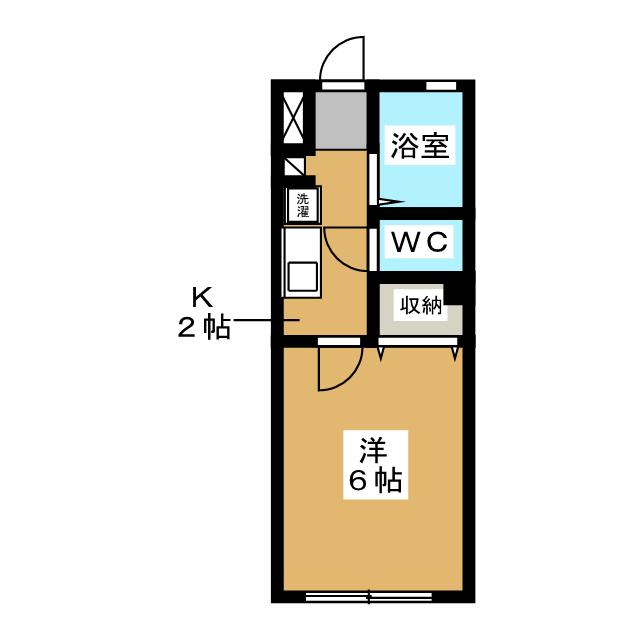 ディアコート梶ヶ谷の間取り