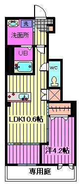 さいたま市緑区大字三室のアパートの間取り