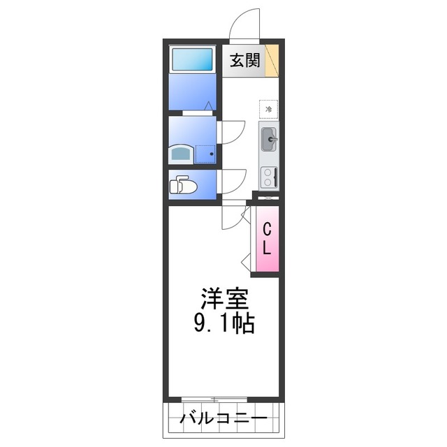 グランパシフィック和歌浦東innovationの間取り