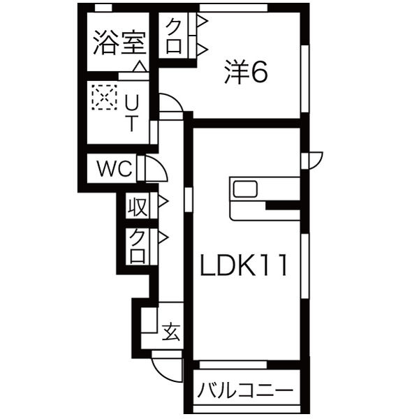 セレーノ亘理駅前の間取り