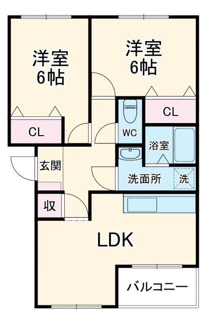 センティフォリアの間取り