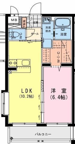 サンライズ財光寺の間取り