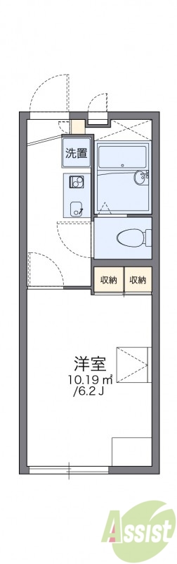 レオパレスＢＯＳＨＵＫＥの間取り