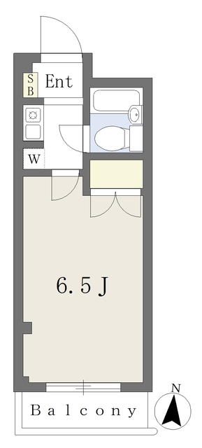 東大阪市本町のマンションの間取り