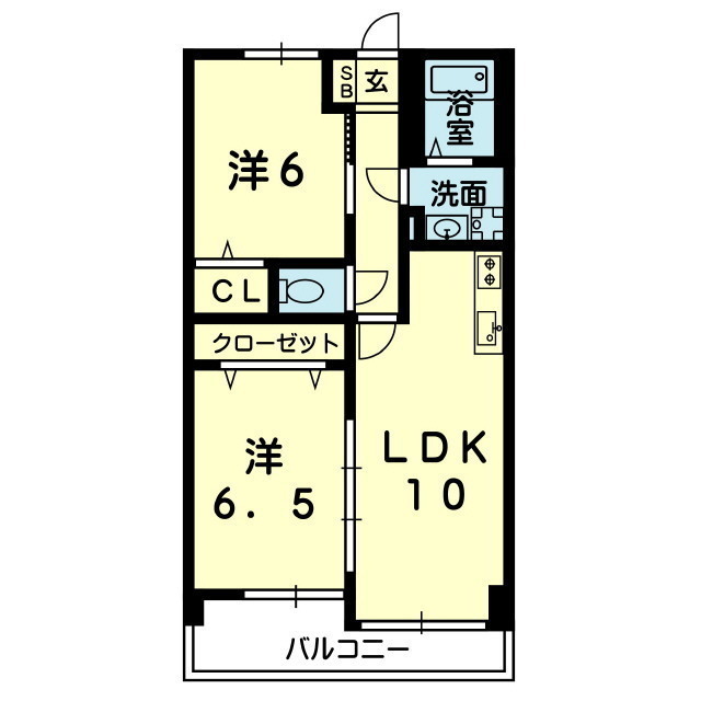 ダイナシティ光の間取り