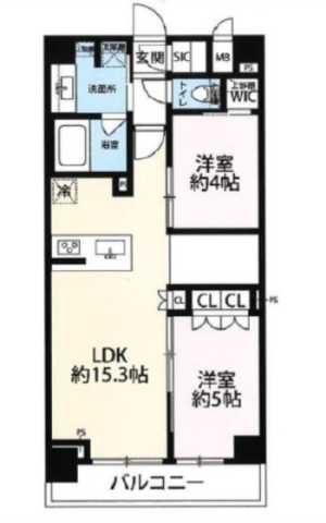 江東区大島のマンションの間取り