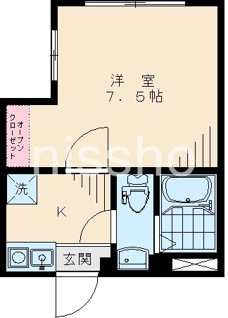 Ｄｏｒｃｕｓ　Ｓａｋｕｒａｄａｉ（ドルクス桜台）の間取り