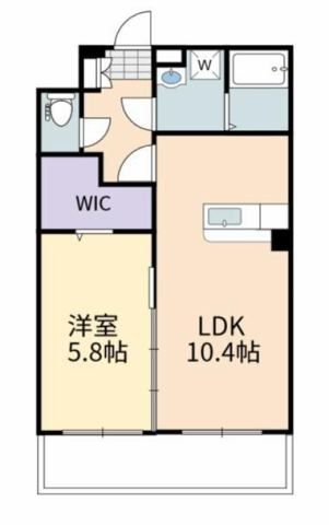 （仮）高屋マンションＡの間取り